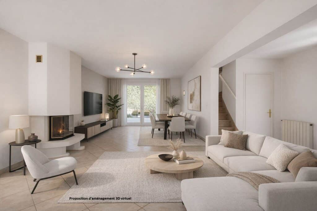 Maison familiale T4/5 avec piscine et grand garage – secteur Croix-Daurade / Roseraie
