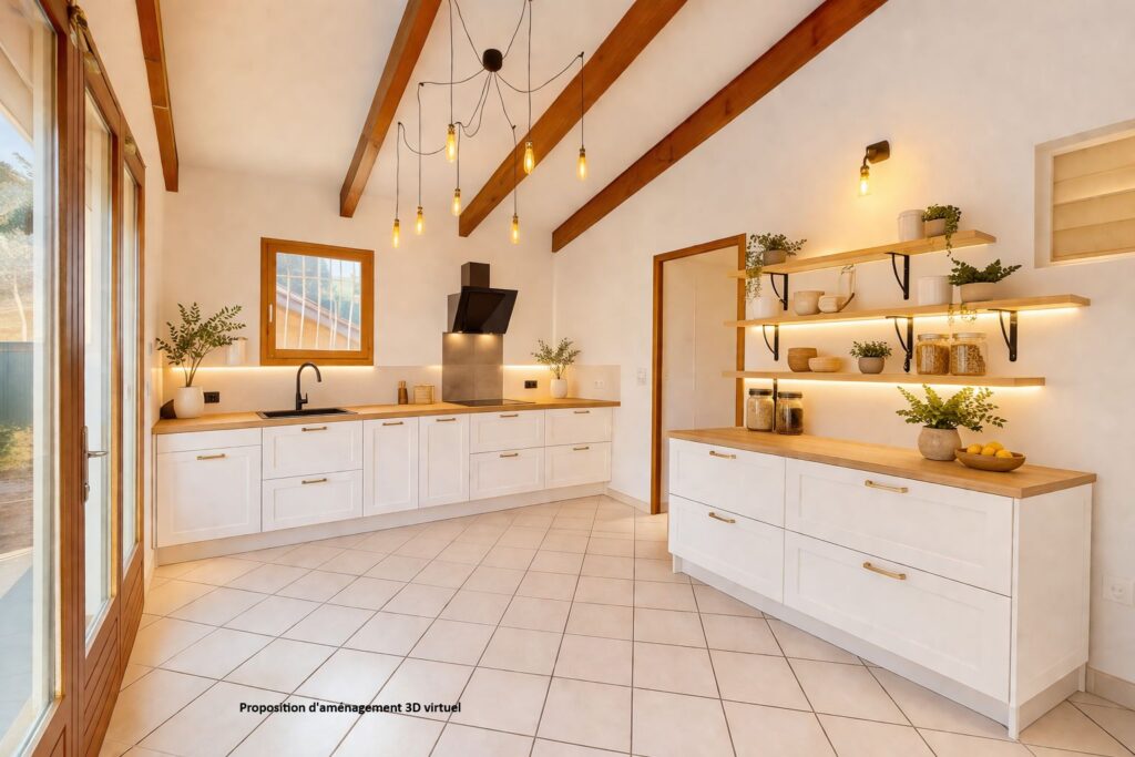 Maison familiale T4/5 avec piscine et grand garage – secteur Croix-Daurade / Roseraie