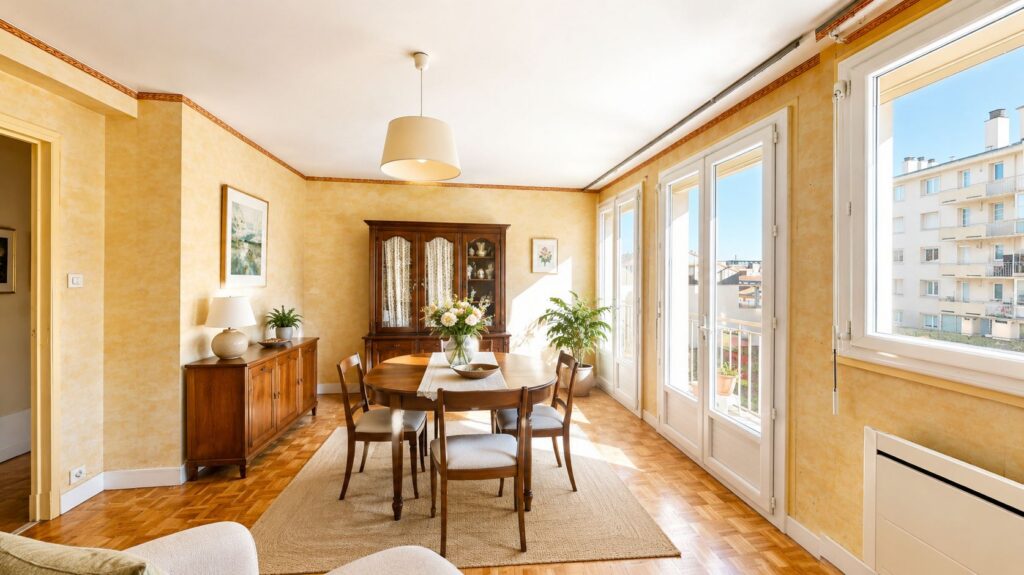 T3 DE 57M2 AVEC ASCENSEUR, BALCON ET CAVE- 19 RUE BAYARD