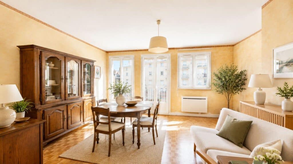 T3 DE 57M2 AVEC ASCENSEUR, BALCON ET CAVE- 19 RUE BAYARD