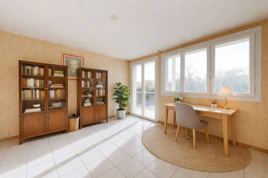 À vendre T3 de 73 m² avec balcons – Beau potentiel à exploiter