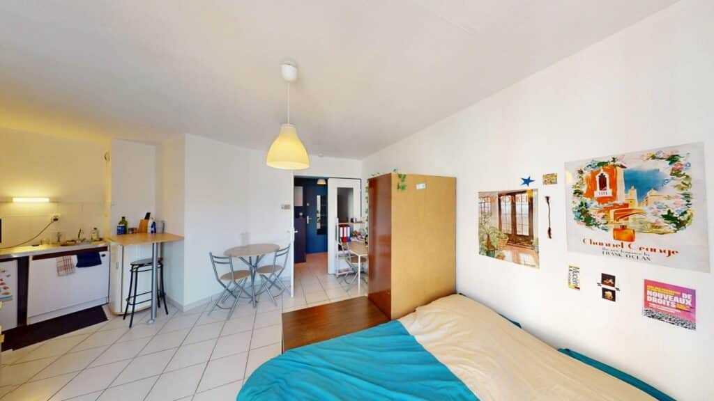 Toulouse, rue Vitet, studio de 24.60 m² À Vendre avec cave