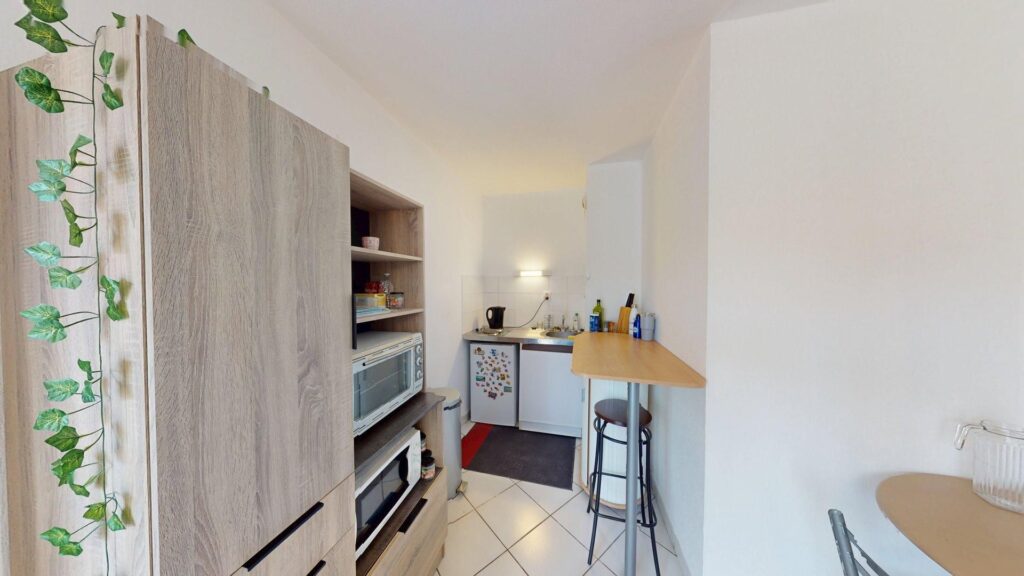 Toulouse, rue Vitet, studio de 24.60 m² À Vendre avec cave