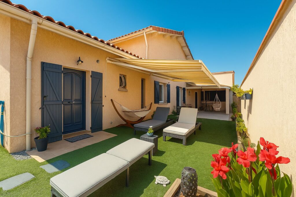 SUD CROIX DE PIERRE LYCEE GALLIENI Maison T6 avec studio attenant, garage jardin et piscine