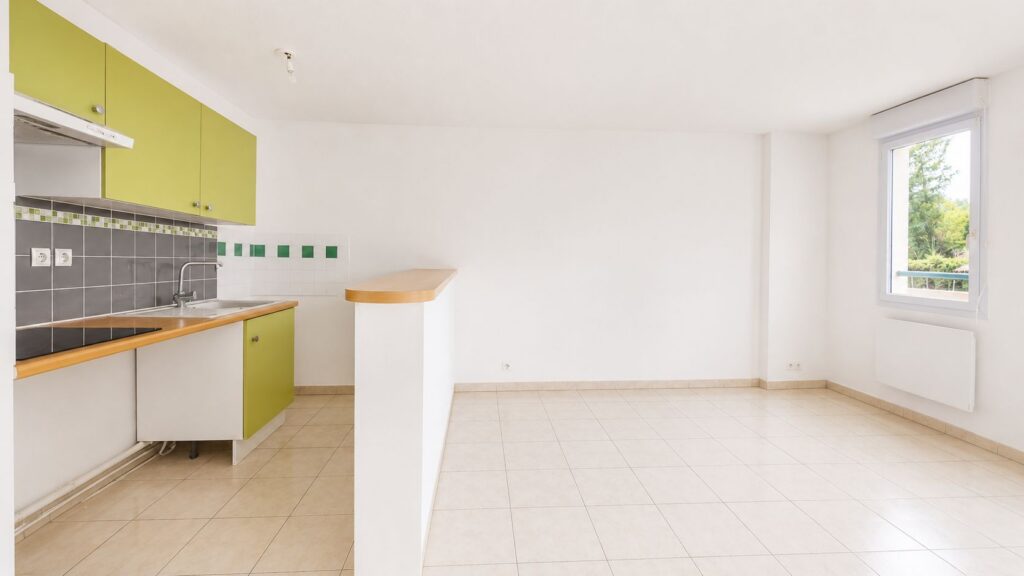 T3 lumineux avec terrasse et 2 parkings, au calme absolu – Castelginest