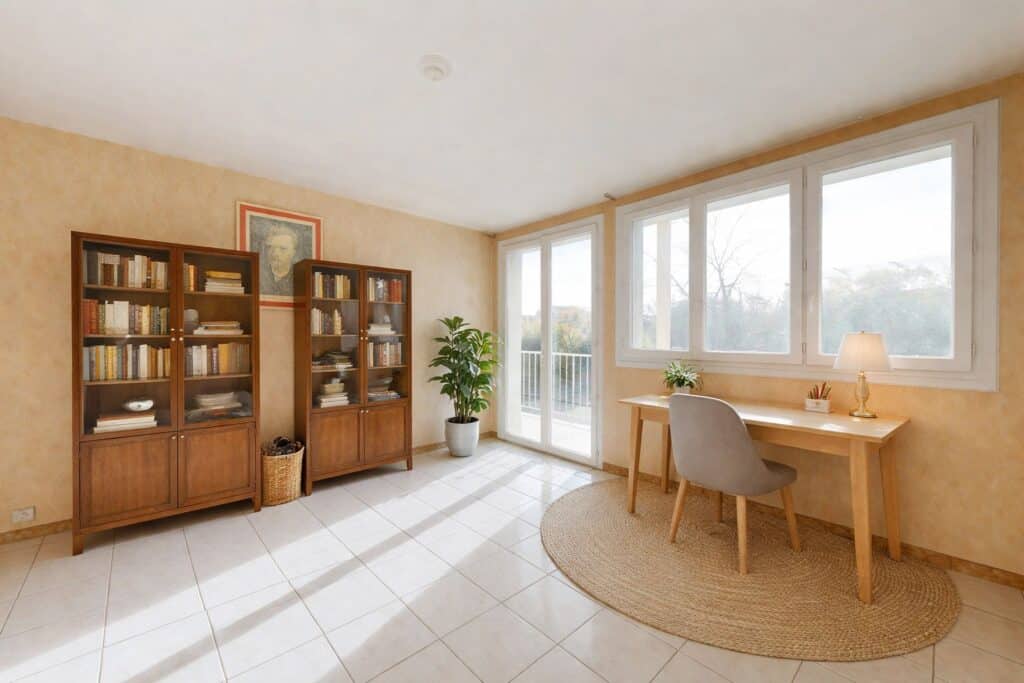 À vendre T3 de 73 m² avec balcons – Beau potentiel à exploiter