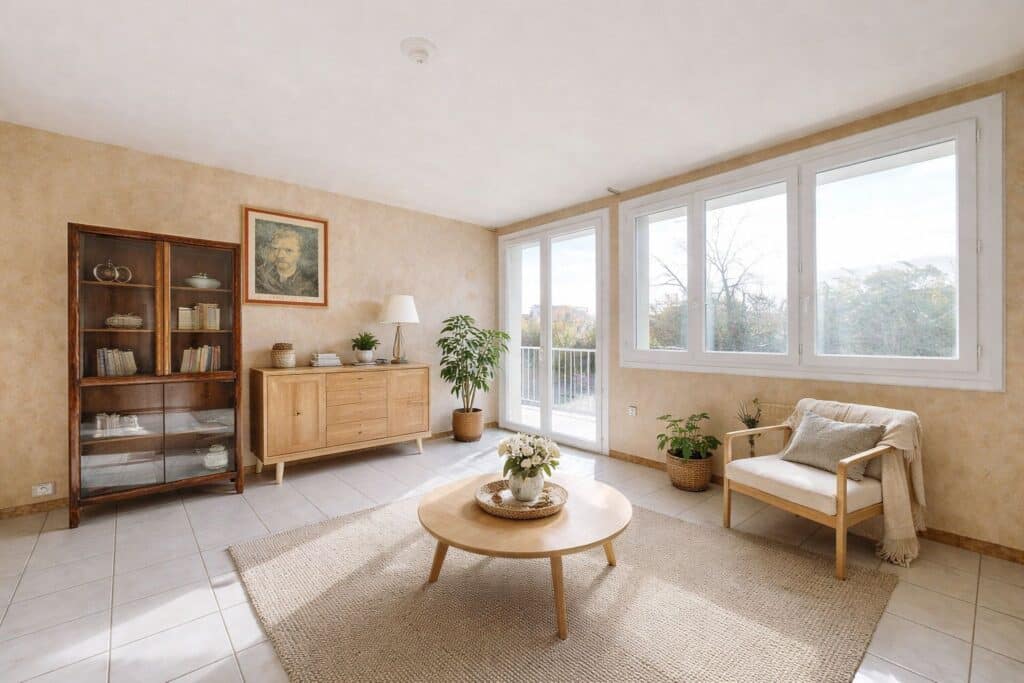À vendre T3 de 73 m² avec balcons – Beau potentiel à exploiter