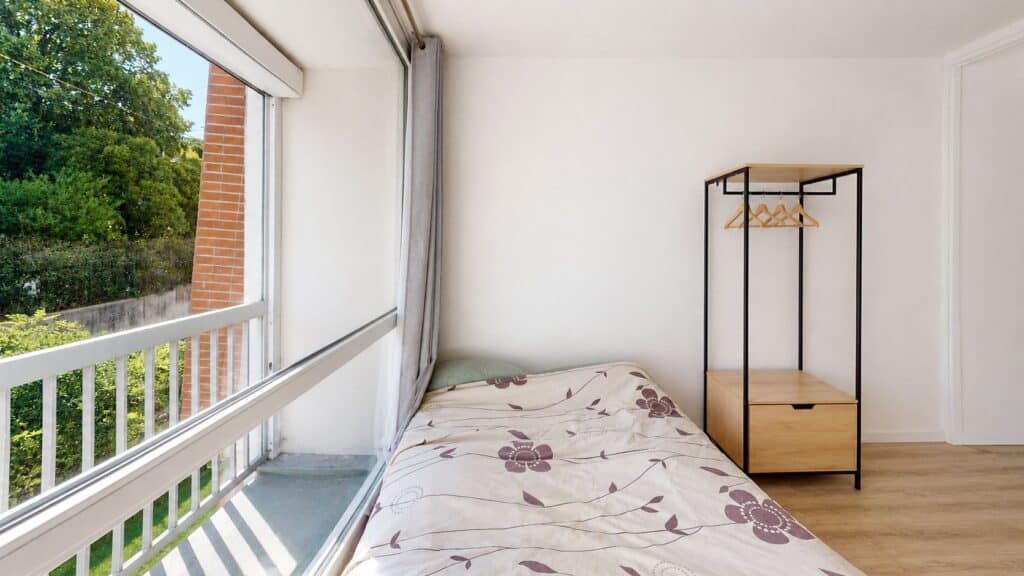 Toulouse Rangueil / Salade Ponsan – T1 meublé avec balcon et parking libre
