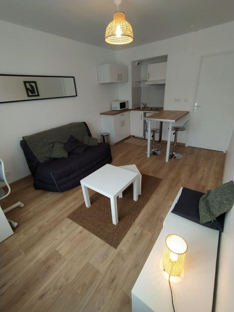 TOULOUSE, studio meublé de 19m² proche des transports en commun
