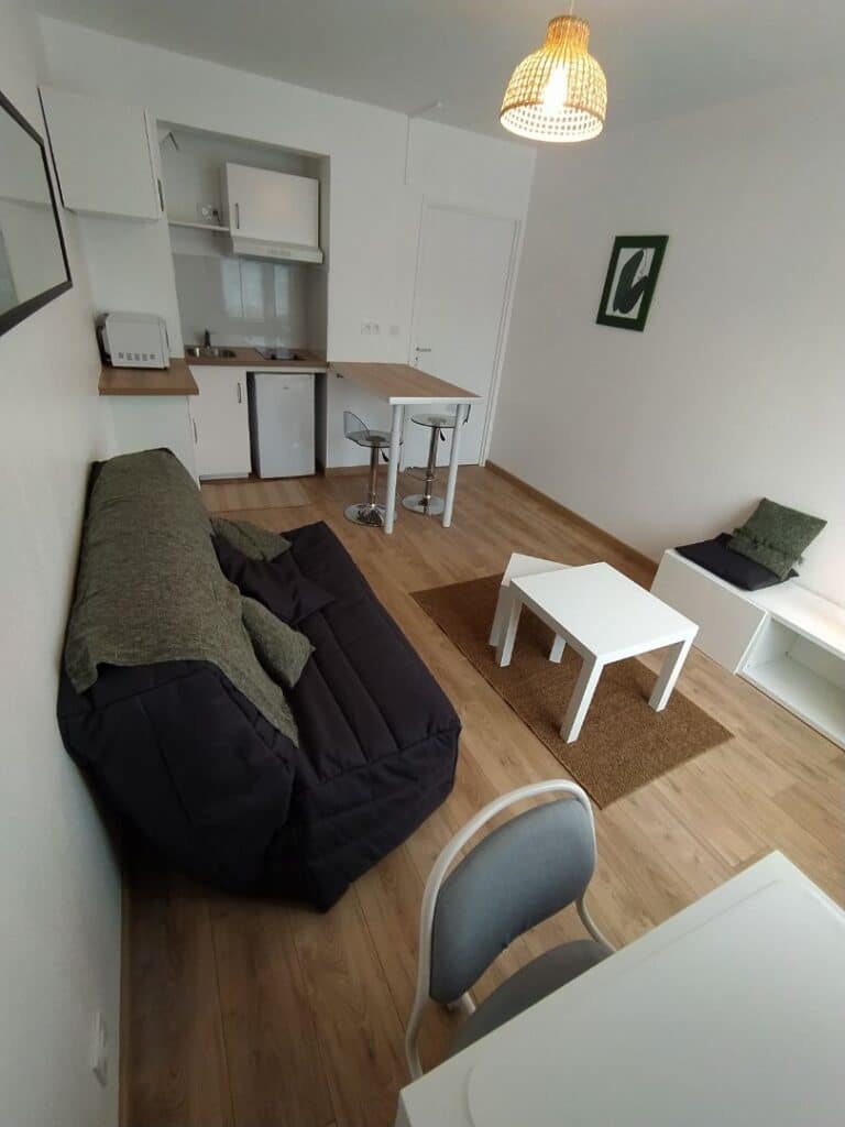 TOULOUSE, studio meublé de 19m² proche des transports en commun