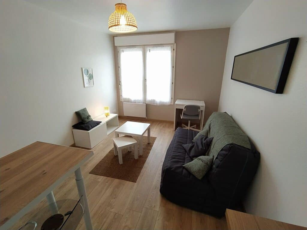 TOULOUSE, studio meublé de 19m² proche des transports en commun