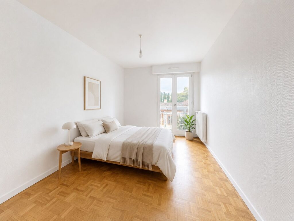 TOULOUSE – T2 TRAVERSANT AVEC DOUBLE BALCON ET CAVE