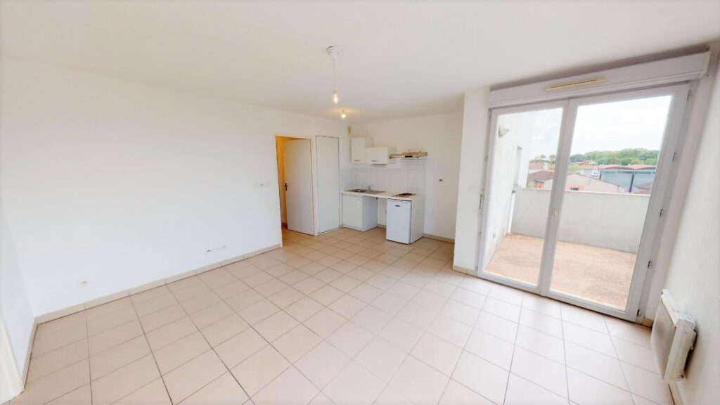 Toulouse Croix Daurade Appartement T2 44.52m² avec terrasse et parking en sous-sol