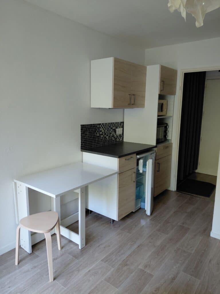 TOULOUSE RANGUEIL appt T1 meublé de 18m² avec parking