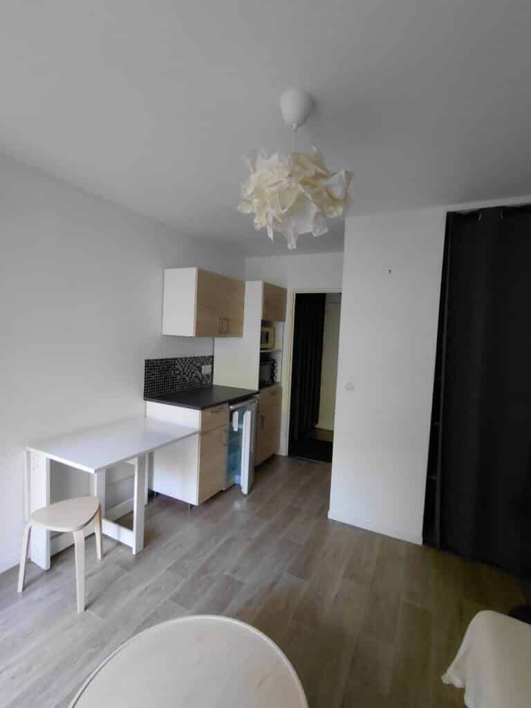 TOULOUSE RANGUEIL appt T1 meublé de 18m² avec parking