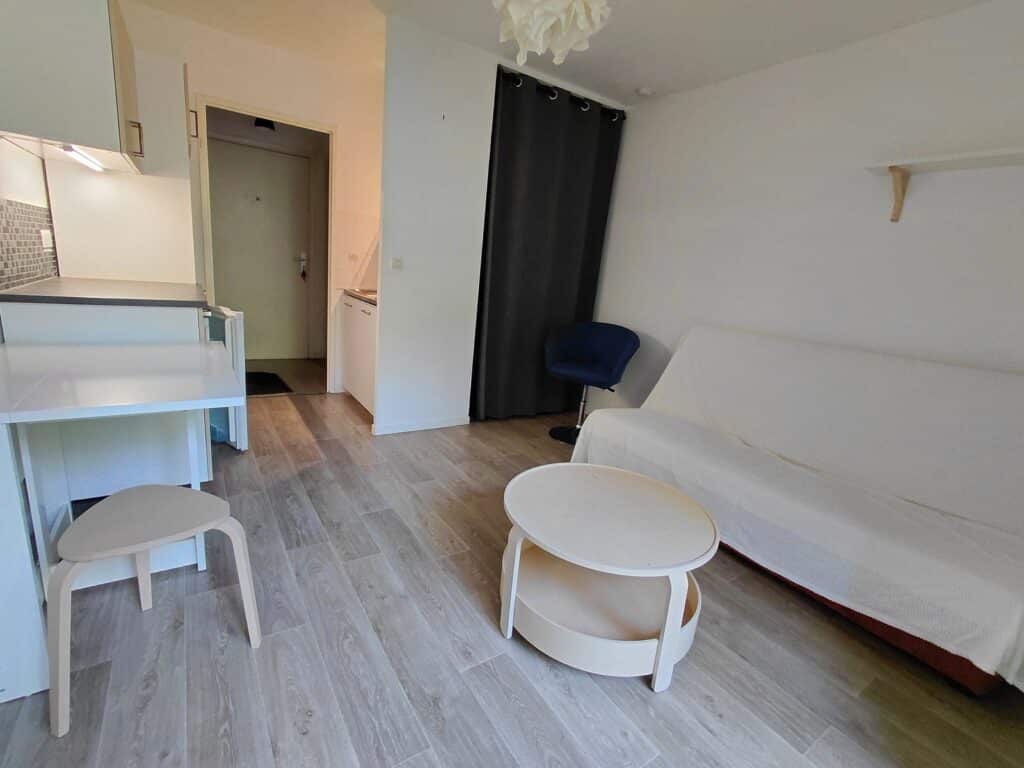 TOULOUSE RANGUEIL appt T1 meublé de 18m² avec parking