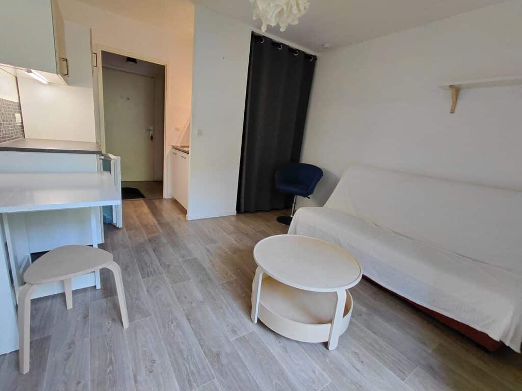 TOULOUSE RANGUEIL appt T1 meublé de 18m² avec parking