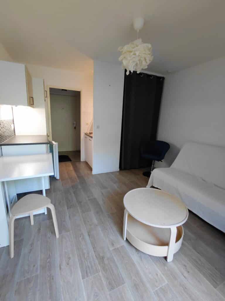 TOULOUSE RANGUEIL appt T1 meublé de 18m² avec parking