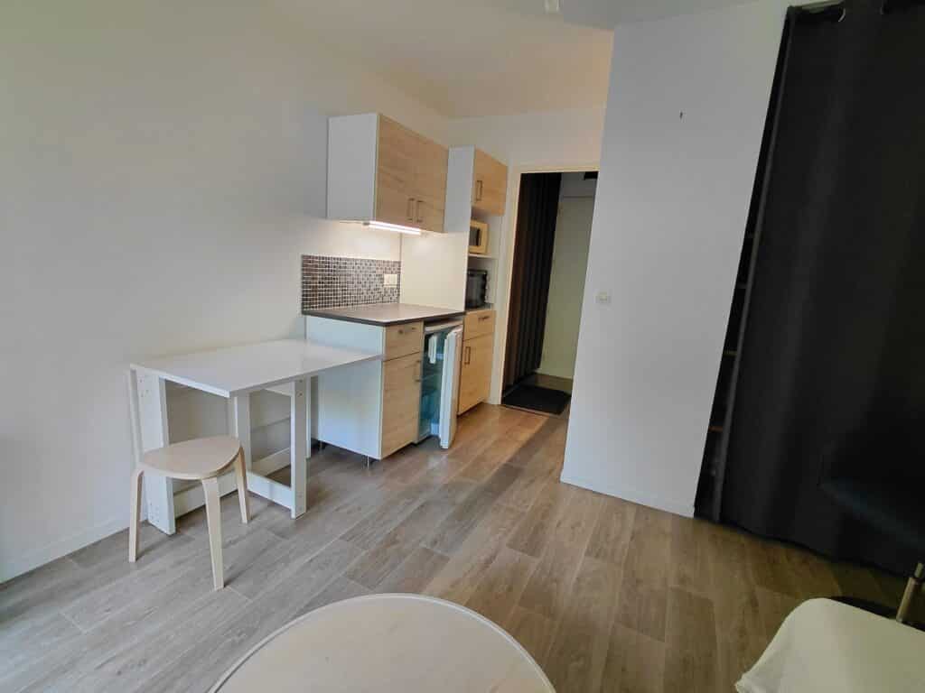TOULOUSE RANGUEIL appt T1 meublé de 18m² avec parking