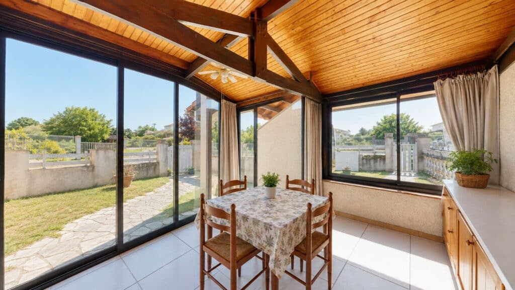 SAINT-ALBAN – MAISON INDIVIDUELLE DE PLAIN-PIED – 3 CHAMBRES – GARAGE AVEC ROCHELLE – VERANDA - PARCELLE DE 617 M²