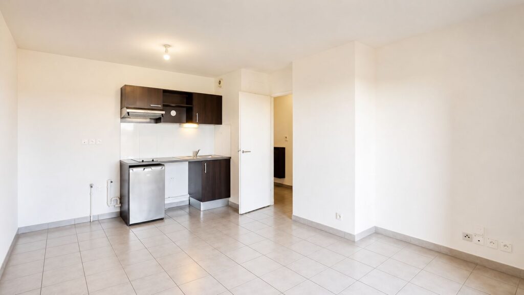A VENDRE - Appartement T2 avec balcon et stationnements à Launaguet