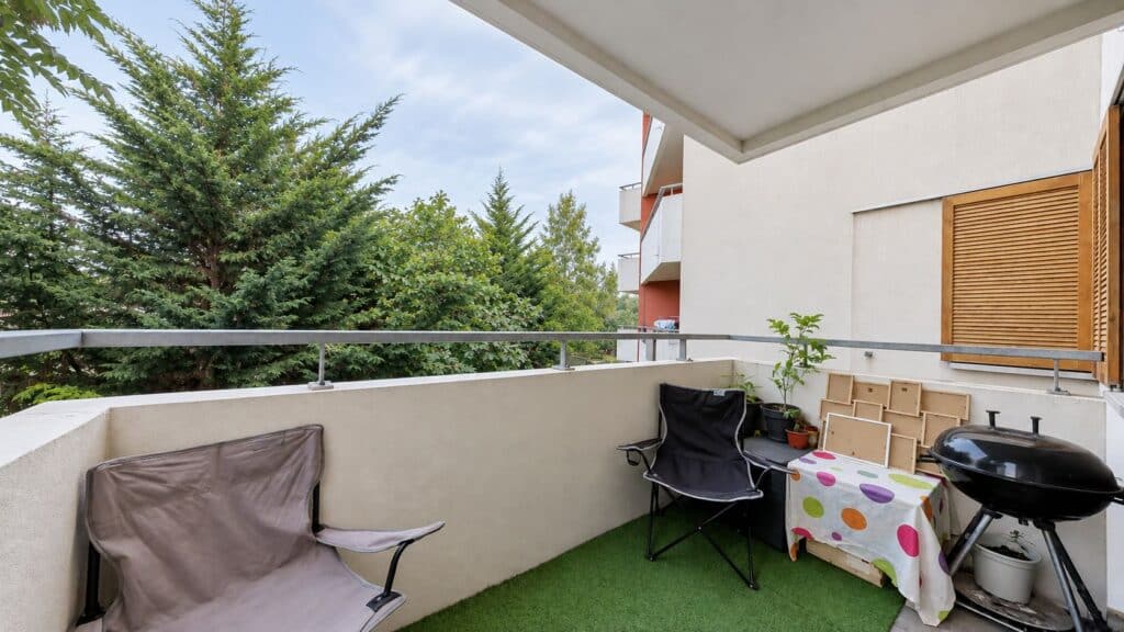 TOULOUSE NORD – Appartement T1BIS vendu loué avec balcon et parking