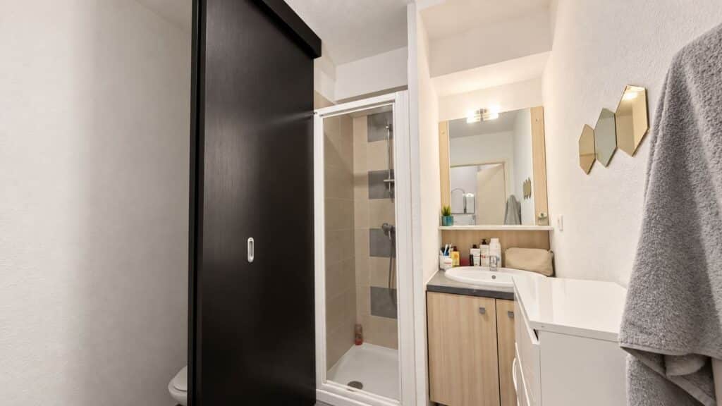TOULOUSE NORD – Appartement T1BIS vendu loué avec balcon et parking