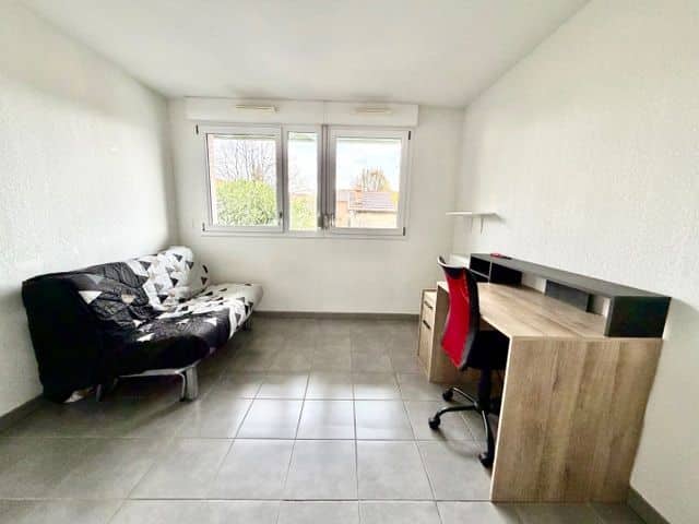 TOULOUSE, Rangueil, Studio meublé de 20m² avec parking privatif en sous-sol